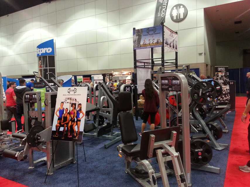 The Global Fitness Event Ihrsa Show Opened Grandly At The Los Angeles Convention And Exhibition Center