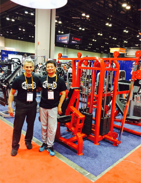 Realleader in the United States partner MUSCLE D invited to participate in the 2016 IHRSA fitness exhibition