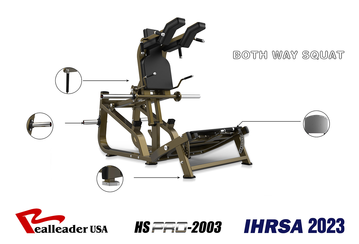 HS Pro-2003 Both Way Squat