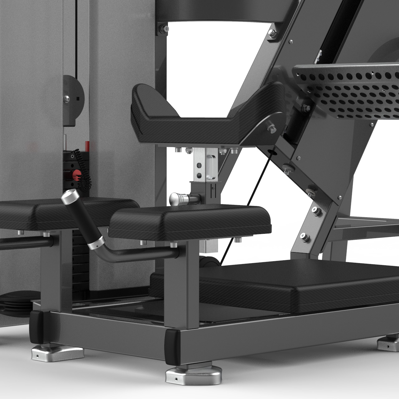 GL-1007 Prone Glute Machine 