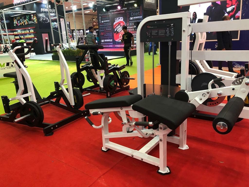 Realleader Usa & Wellness Gym Equipment Pavellion At Ihff Delhi 2019